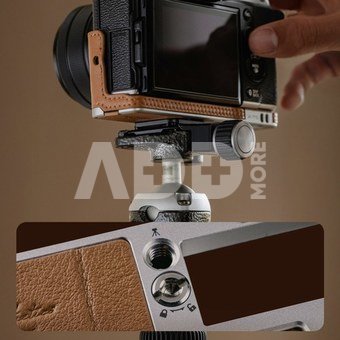 PGYTECH Leather Camera Case (For FUJIFILM X S20 Clay Brown)