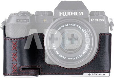 PGYTECH Leather Camera Case (For FUJIFILM X S20 Midnight Black)