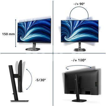 Philips 27B2N3500J/00 27 " IPS 2560x1440/16:9/4ms/350cd/m&sup2; Headphone out, HDMI, DP | Philips