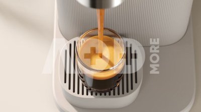 Philips Coffee maker | BAR300/03 Baristina | Pump pressure 16 bar | Semi-automatic | 122.8 W | White