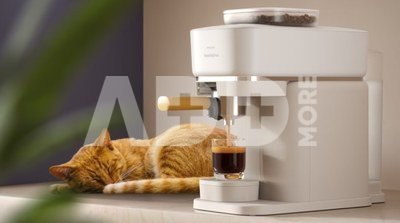 Philips Coffee maker | BAR300/03 Baristina | Pump pressure 16 bar | Semi-automatic | 122.8 W | White