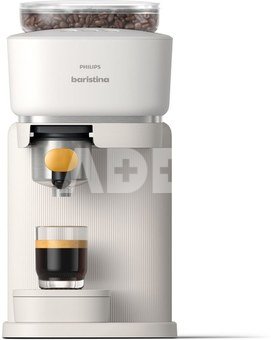 Philips Coffee maker | BAR300/03 Baristina | Pump pressure 16 bar | Semi-automatic | 122.8 W | White