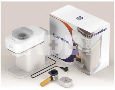 Philips Coffee maker | BAR300/03 Baristina | Pump pressure 16 bar | Semi-automatic | 122.8 W | White
