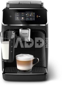 Philips Coffee maker | EP2331/10 | Pump pressure 15 bar | Built-in milk frother | Automatic | 1500 W | Black