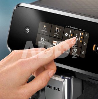 Philips Coffee maker | EP2331/10 | Pump pressure 15 bar | Built-in milk frother | Automatic | 1500 W | Black