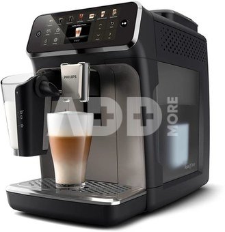 Philips Coffee Maker | EP4449/70 4400 Series | Pump pressure 15 bar | Built-in milk frother | Fully Automatic | 1500 W | Black