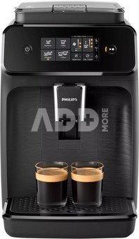 Philips | Coffee maker Series 1200 | EP1200/00 | Pump pressure 15 bar | Automatic | 1500 W | Black