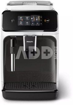 Philips | Espresso Coffee maker Series 1200 | EP1223/00 | Pump pressure 15 bar | Built-in milk frother | Fully automatic | 1500 W | White/Black
