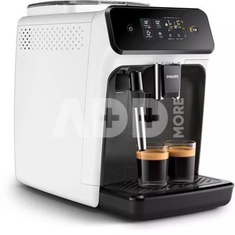 Philips | Espresso Coffee maker Series 1200 | EP1223/00 | Pump pressure 15 bar | Built-in milk frother | Fully automatic | 1500 W | White/Black