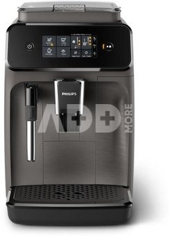Philips | Espresso Coffee maker Series 1200 | EP1224/00 | Pump pressure 15 bar | Built-in milk frother | Fully automatic | 1500 W | Light Gray