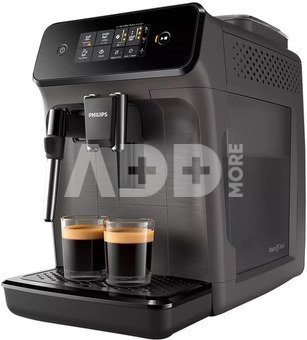 Philips | Espresso Coffee maker Series 1200 | EP1224/00 | Pump pressure 15 bar | Built-in milk frother | Fully automatic | 1500 W | Light Gray