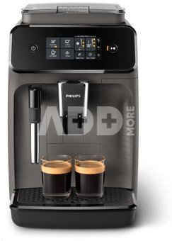 Philips | Espresso Coffee maker Series 1200 | EP1224/00 | Pump pressure 15 bar | Built-in milk frother | Fully automatic | 1500 W | Light Gray