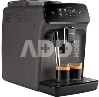 Philips | Espresso Coffee maker Series 1200 | EP1224/00 | Pump pressure 15 bar | Built-in milk frother | Fully automatic | 1500 W | Light Gray
