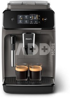Philips | Espresso Coffee maker Series 1200 | EP1224/00 | Pump pressure 15 bar | Built-in milk frother | Fully automatic | 1500 W | Light Gray