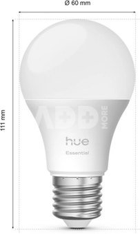 Philips Hue E WCA 806 A60 E27 3kit EU | E27 | 8 W | 16 million colours, White and colour light
