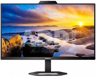 Philips Monitor with Windows Hello Webcam 24E1N5300HE 23.8 ", IPS, FHD, 1920 x 1080, 16:9, 4 ms, 300 cd/m&sup2;, Black, 75 Hz, HDMI ports quantity 1