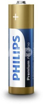 Philips Premium Alkaline Batteries AA x4