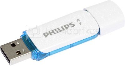 Philips USB 2.0 16GB Snow Edition Blue