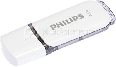 Philips USB 2.0 32GB Snow Edition Grey