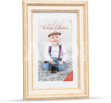 Photo frame Action 2 10x15, light brown/white