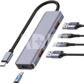 Platinet adapter Multimedia 5in1 (46237)