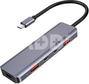 Platinet adapter Multimedia 5in1 (46237)