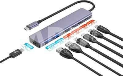 Platinet adapter Multimedia 7in1 (46236)