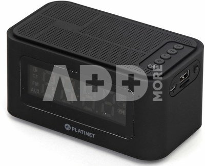 Platinet Bluetooth колонка + будильник 5W PMGC5B