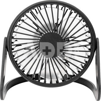 Platinet desk fan PTF322B USB, black (46172)