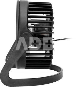 Platinet desk fan PTF322B USB, black (46172)