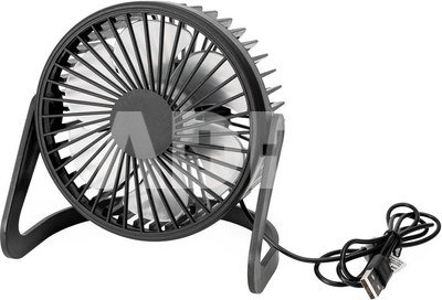 Platinet desk fan PTF322B USB, black (46172)