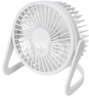 Platinet desk fan PTF322W USB, white (46173)