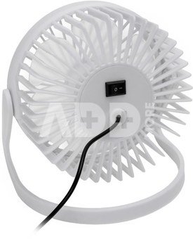 Platinet desk fan PTF322W USB, white (46173)