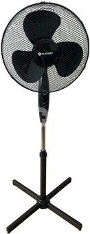 Platinet fan 16", black (44733)