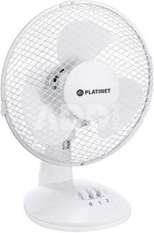 Platinet вентилятор 9", белый (44743)