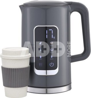 Platinet kettle PEKR723GR, grey