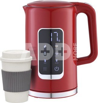 Platinet kettle PEKR723R, red