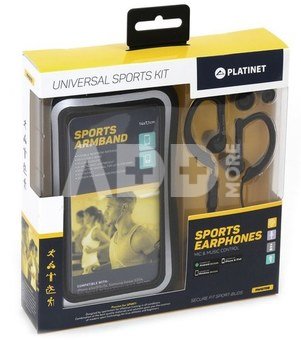 Platinet Universal Sports Kit, black (42926)