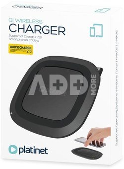 Platinet wireless charger QC 2.0 (44805)