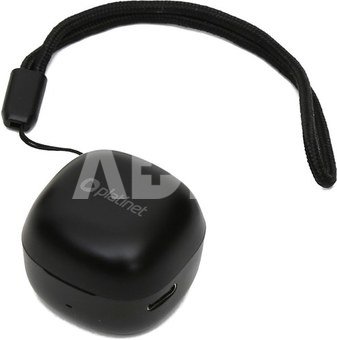 Platinet wireless earbuds PM1001B TWS, black (45923)