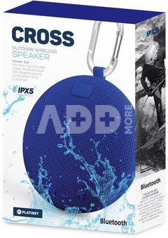 Platinet wireless speaker Cross PMG14 BT, blue (44491)