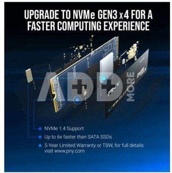 PNY Disc SSD 1TB M.2 2280 CS2230 M280CS2230-1TB-RB