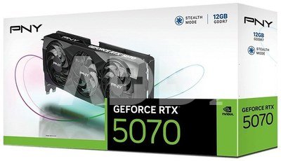 PNY Graphics card GeForce RTX 5070 STD12GB VCG507012TFXPB1