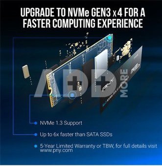 PNY SSD 1TB M.2 CS1030 M280CS1030-1TB-RB
