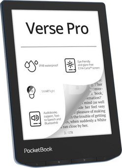 PocketBook e-reader Verse Pro 6" 16GB, azure