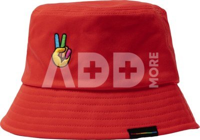 POLAROID BUCKET HAT RED