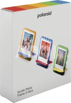 Polaroid Coloured Acrylic Photo Frames 3 Pack