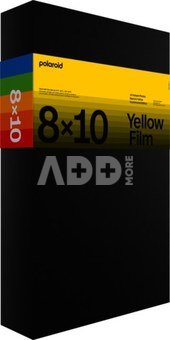 POLAROID DUOCHROME FILM FOR 8X10 BLACK & YELLOW EDITION