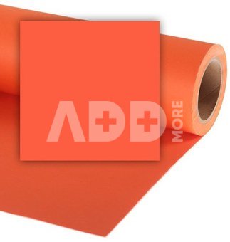 Popierinis fonas Colorama 1,35x11m Mandarin
