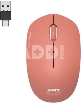 PORT CONNECT Mouse | Collection II | Wireless | 2.4 GHz | Orange